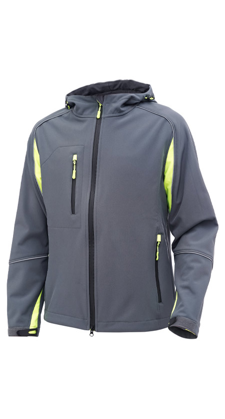 ქურთუკი  სამუშაო Alfa K6, Softshell, ნაცრისფერი